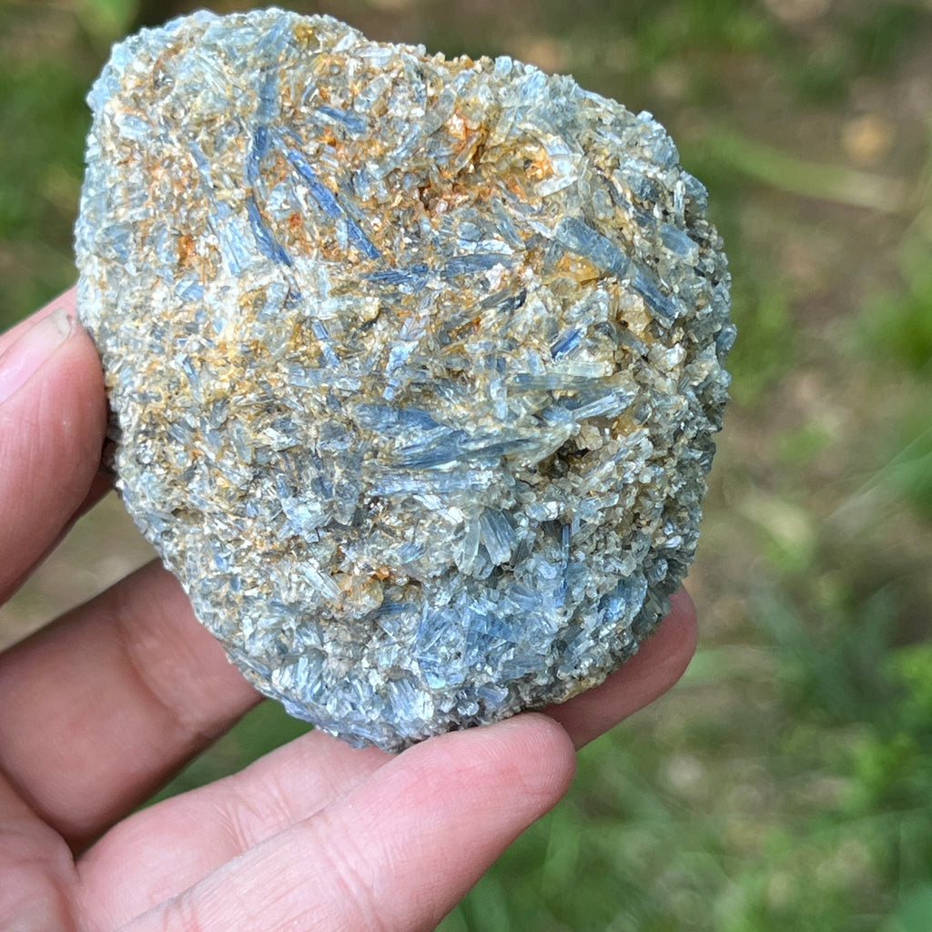 Kianit albastru (Cianit) piatra bruta din Zimbabwe model 3, pietre semipretioase - druzy.ro 5 