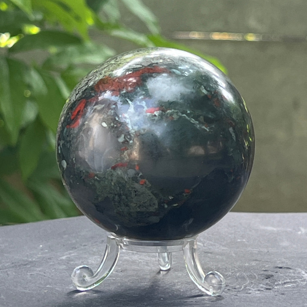 Sfera seftonit piatra sangelui model 2, pietre semipretioase - druzy.ro 3 