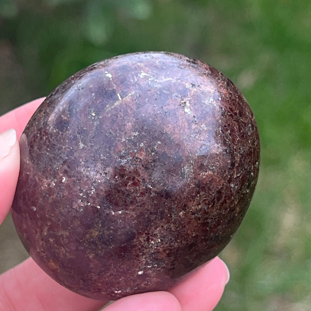 Granat palmstone model 4, pietre semipretioase - druzy.ro 7 