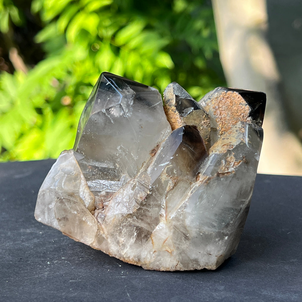 Specimen cluster cuart fumuriu m7, pietre semipretioase - druzy.ro 7 