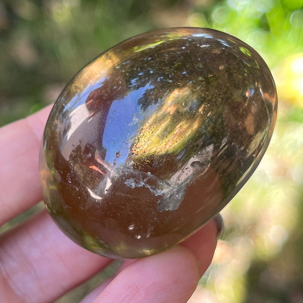 Palmstone cuart fumuriu unicat, model 8, pietre semipretioase - druzy.ro 3 