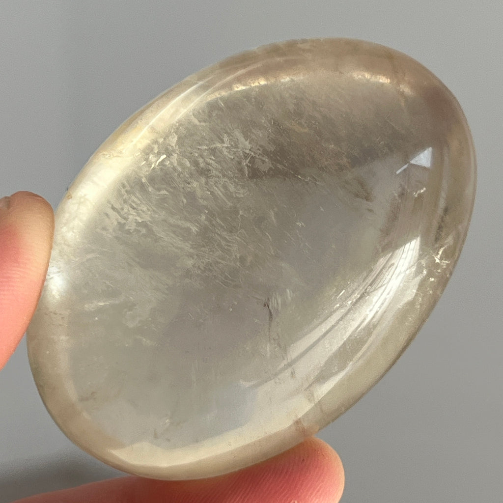 Palmstone cuart incolor/cristal de stanca m10, pietre semipretioase - druzy.ro 2 