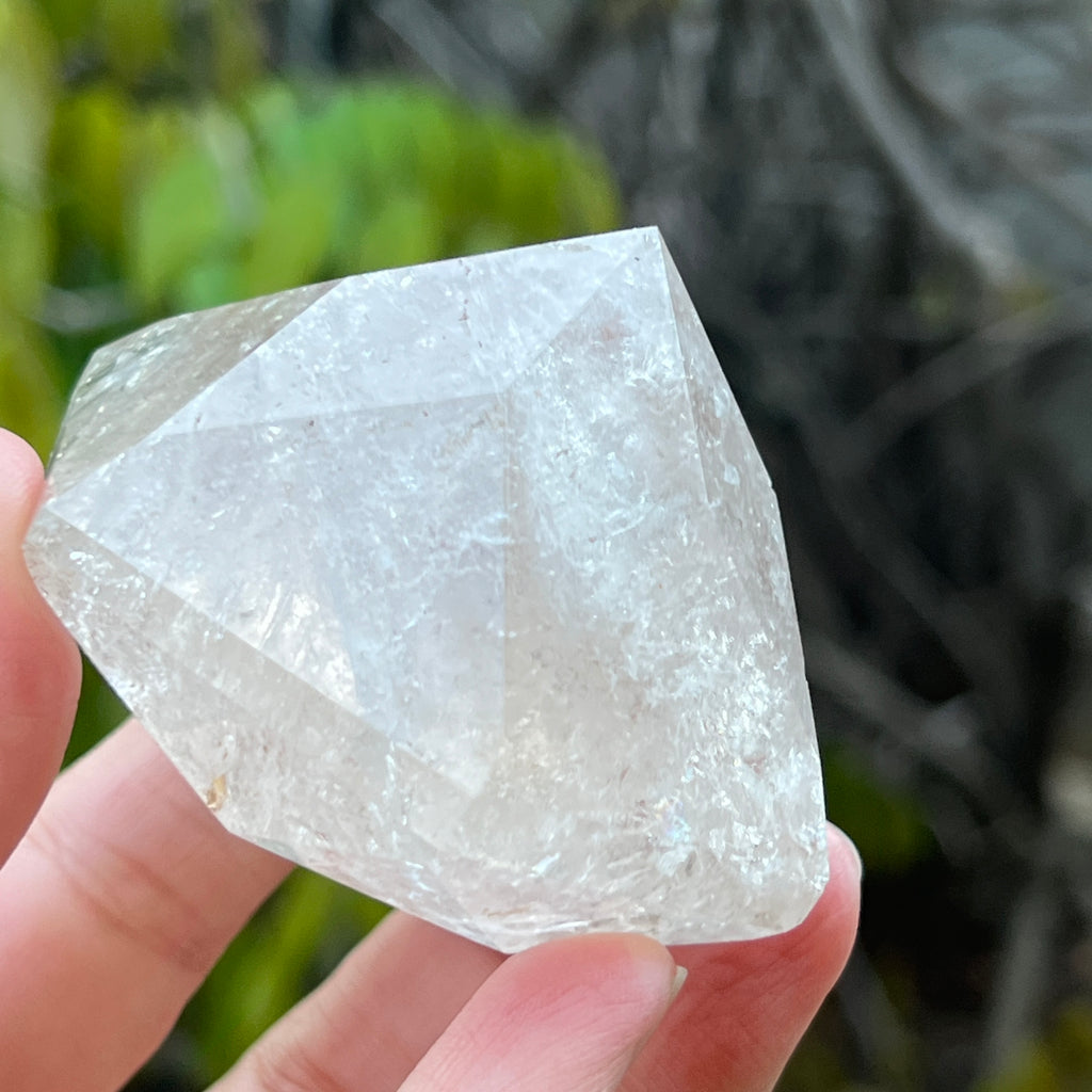 Cuart forma diamant caliate extra, cristal de stanca/cuart incolor m12, pietre semipretioase - druzy.ro 3 