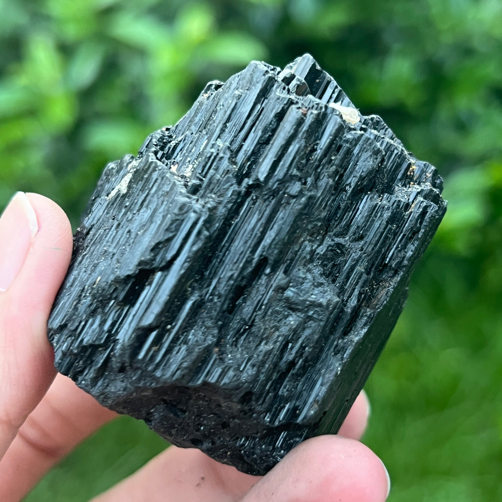 Turmalina neagra piatra bruta L5, pietre semipretioase - druzy.ro 1 