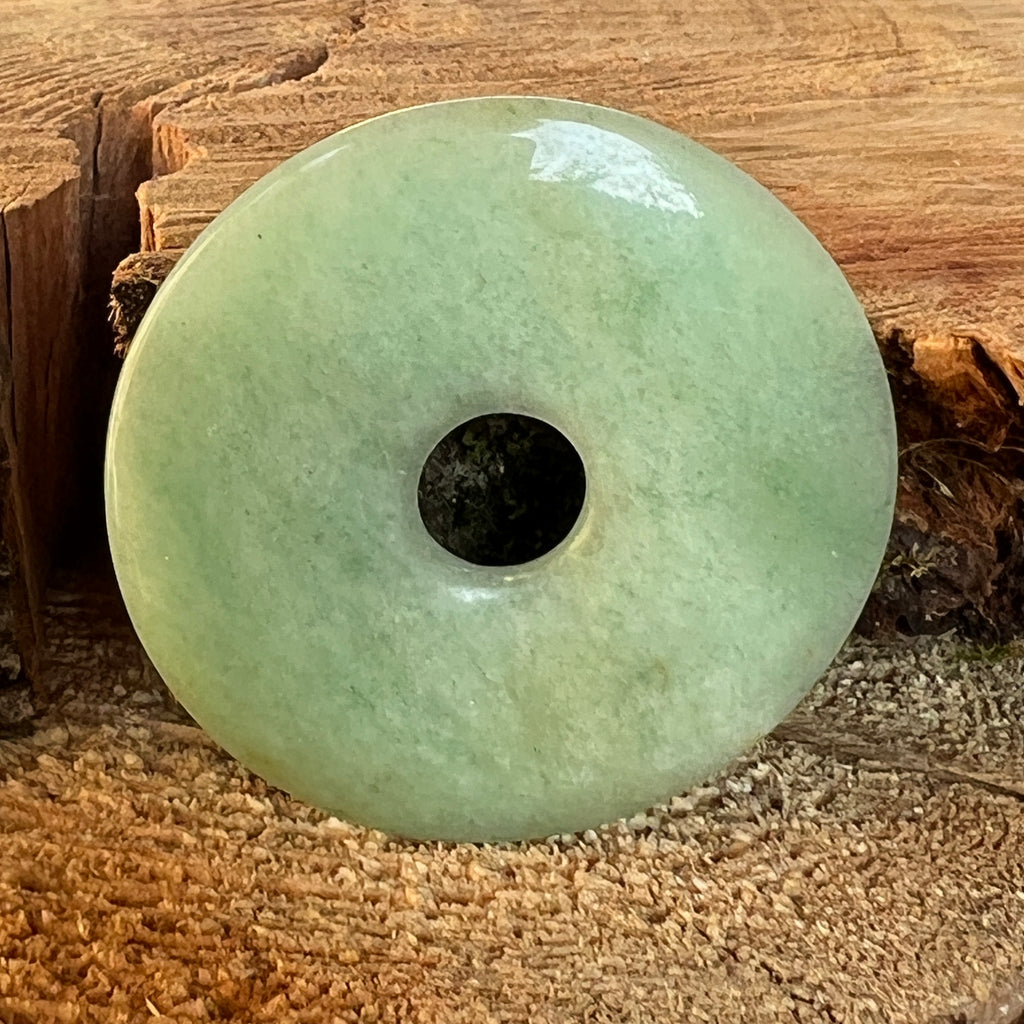 Pandantiv donut piatra pi Aventurin L, pietre semipretioase - druzy.ro 4 