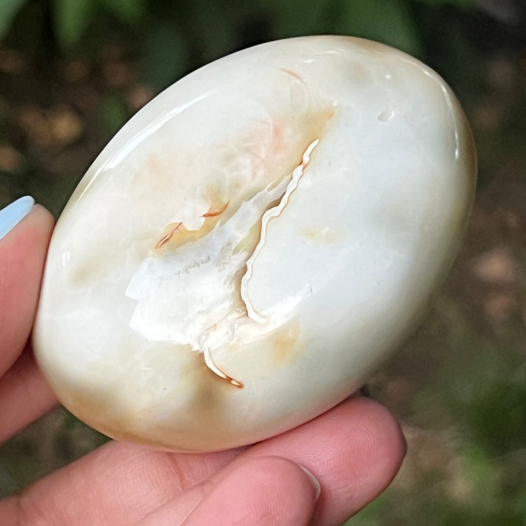 Agat Orca palmstone model 3, pietre semipretioase - druzy.ro 2 