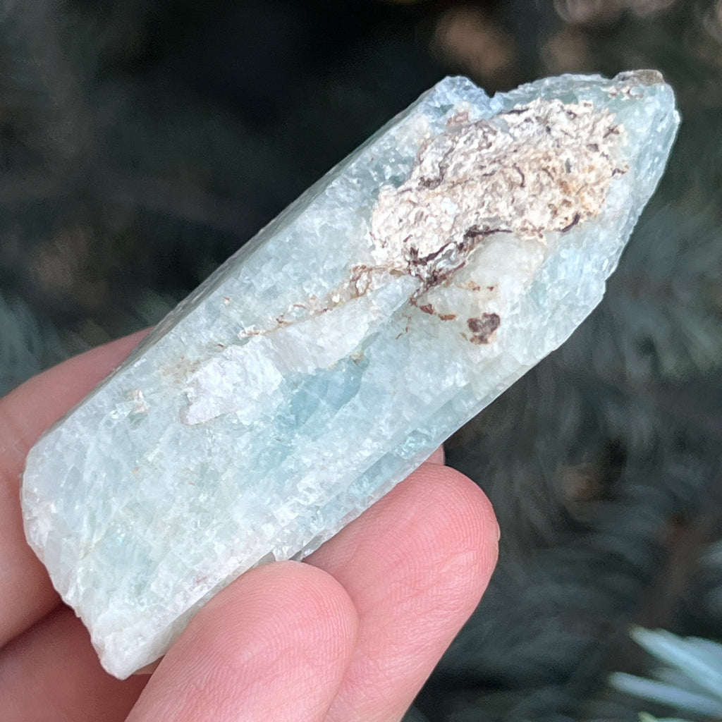 Acvamarin Pakistan piatra bruta model pk29, pietre semipretioase - druzy.ro 5 