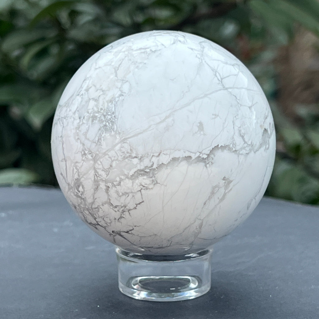 Sfera howlit alb model L1, pietre semipretioase - druzy.ro 6 