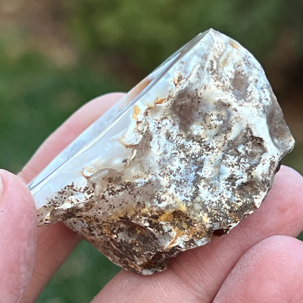 Cluster Agat FEATHER m10, agat cu cuart, druzy.ro, cristale 4