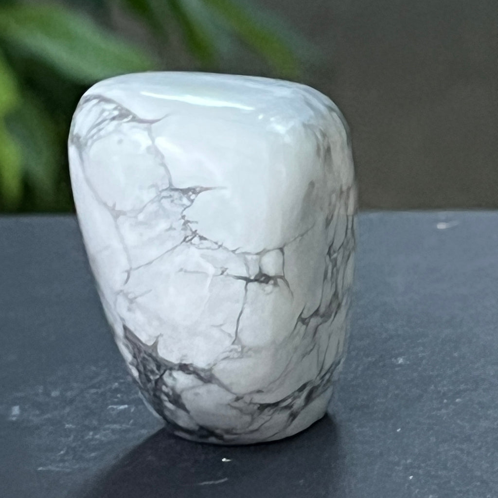 Sculptura howlit alb model 5, pietre semipretioase - druzy.ro 2 