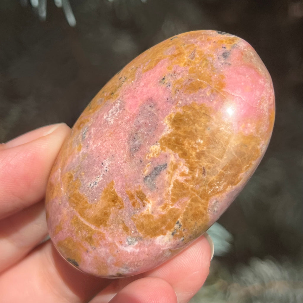 Palmstone rodonit Pakistan model 1, druzy.ro, pietre semipretioase 6