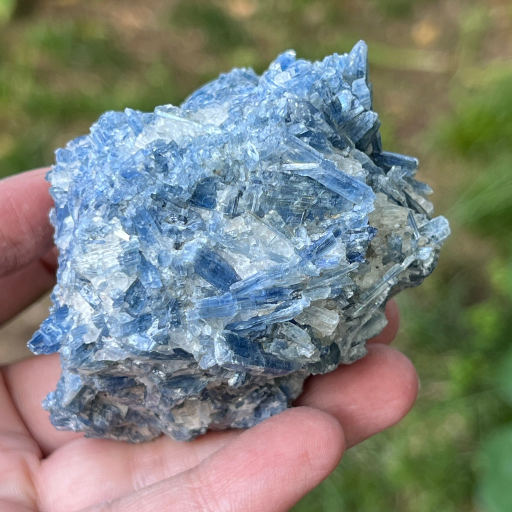 Kianit albastru (Cianit) piatra bruta din Zimbabwe model 5, pietre semipretioase - druzy.ro 1 