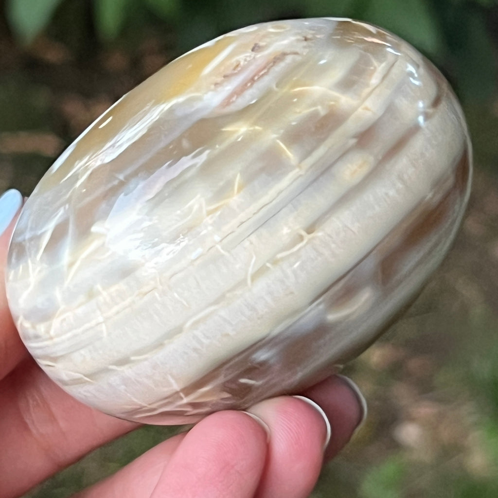 Agat Orca palmstone model 13, pietre semipretioase - druzy.ro 5 