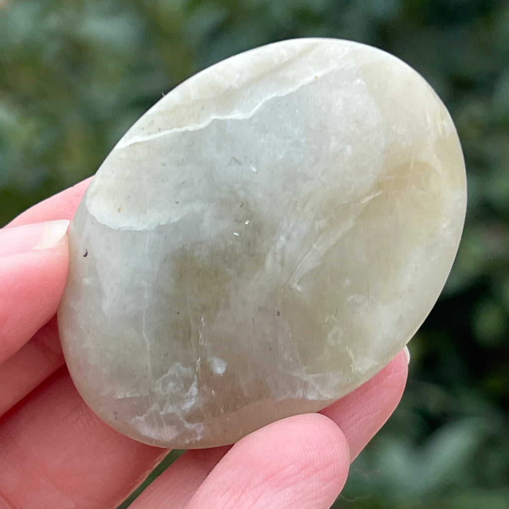 Palmstone piatra lunii cu garnierit m22, pietre semipretioase - druzy.ro 1 