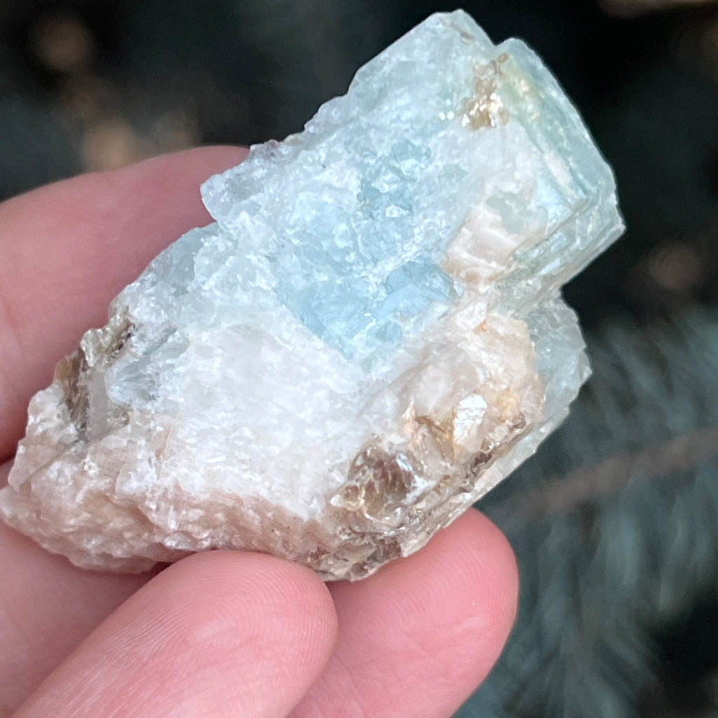 Acvamarin Pakistan piatra bruta model pk14, pietre semipretioase - druzy.ro 3 