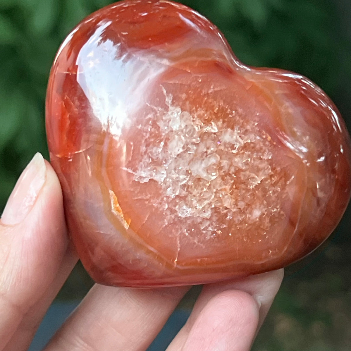 Carneol inima model 12 – DRUZY