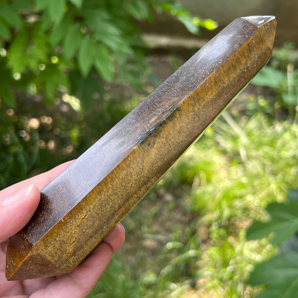 Bagheta dublu varf ochi de tigru model 1, pietre semipretioase - druzy.ro 3 