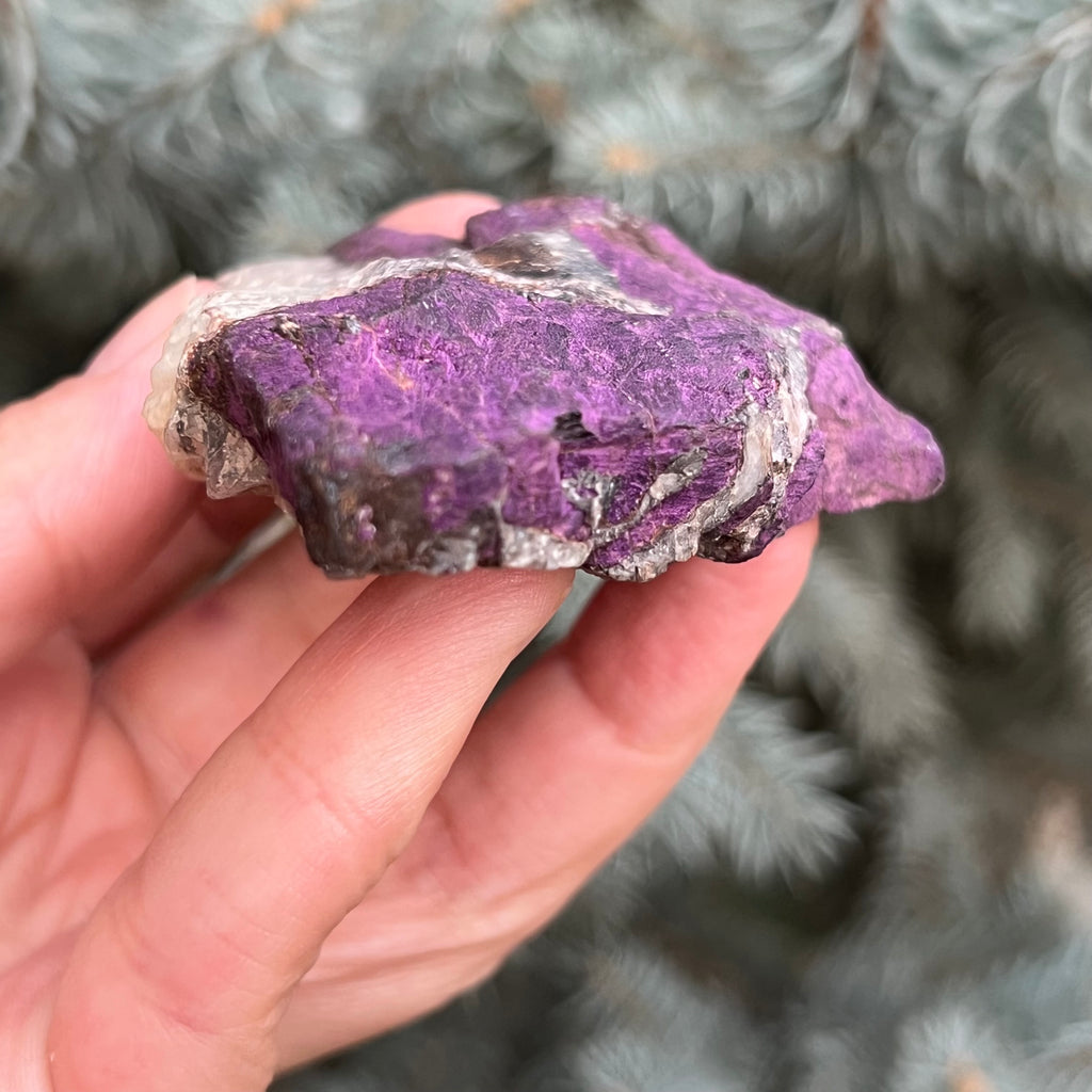 Purpurit piatra bruta model 4a/1, druzy.ro, cristale 5