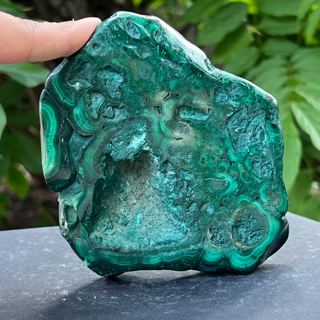 Malachit rulat m5, pietre semipretioase - druzy.ro 3 