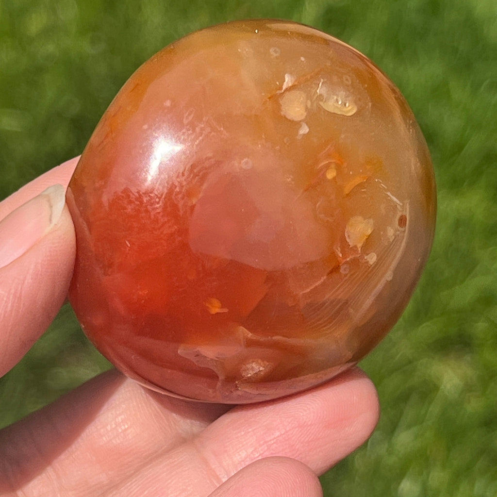 Palmstone carneol m8, pietre semipretioase - druzy.ro 3 