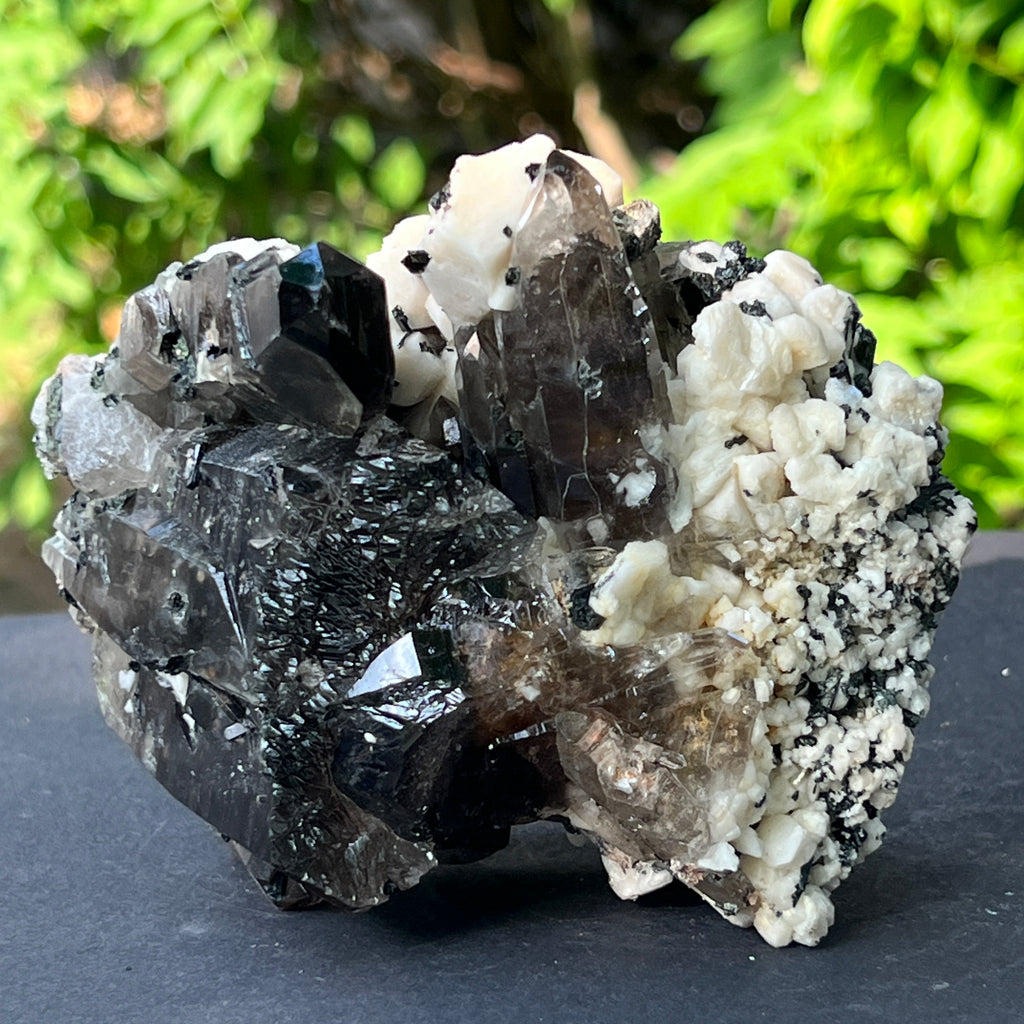 Specimen cluster cuart fumuriu m4, pietre semipretioase - druzy.ro 1 