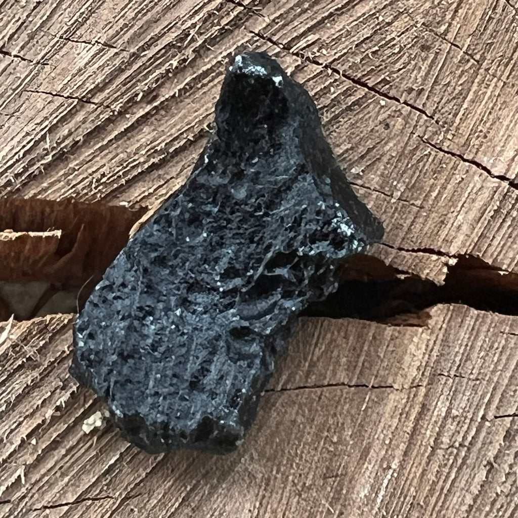 Tectita neagra, meteorit piatra bruta, tektit m2, pietre semipretioase - druzy.ro 3 