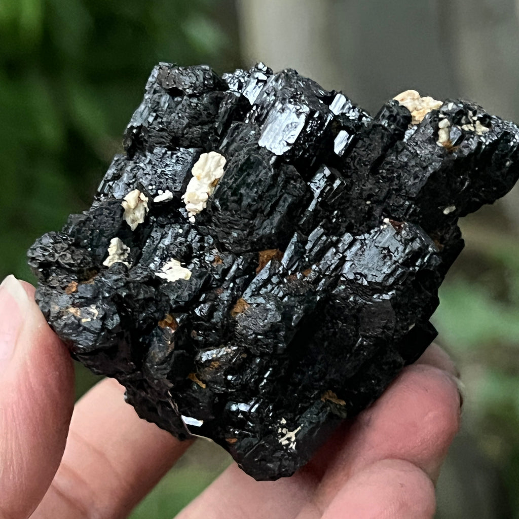 Cluster turmalina neagra model 8 din Erongo, Namibia, pietre semipretioase - druzy.ro 1 