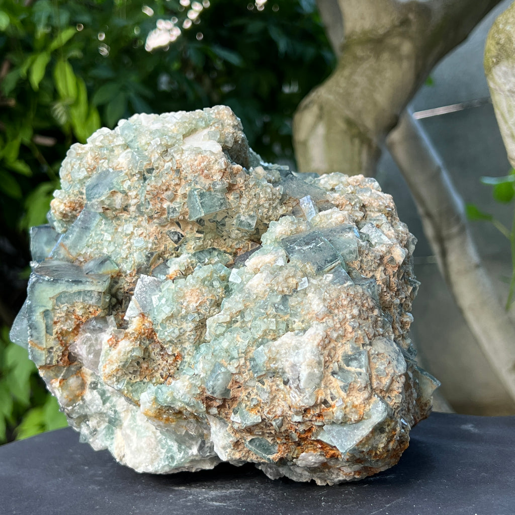 Specimen fluorit cubic model 2, pietre semipretioase - druzy.ro 5 