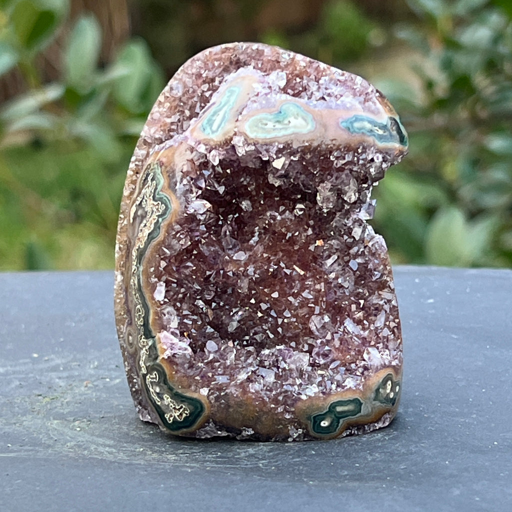 Ametist stalactit calitate +AAA, geoda ametist Uruguay, m2, pietre semipretioase - druzy.ro 5 