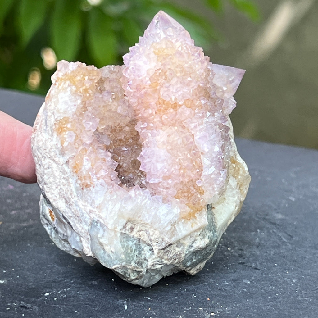 Specimen ametist cuart spirit din Africa de Sud | Model 10, pietre semipretioase - druzy.ro 2 