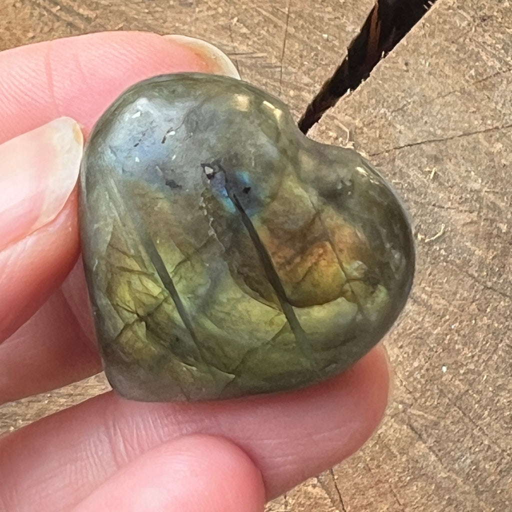 Inima labradorit model 2, pietre semipretioase - druzy.ro 3 