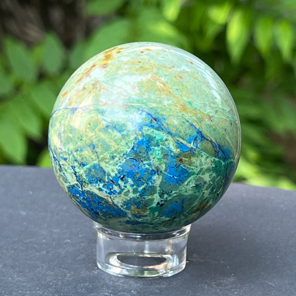 Sfera azurit m1, pietre semipretioase - druzy.ro 2 