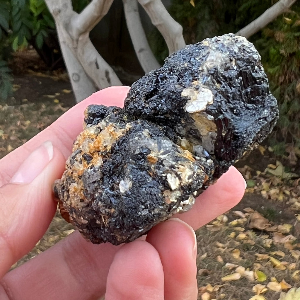 Turmalina neagra bruta Africa de Sud model 2, druzy.ro, cristale 4