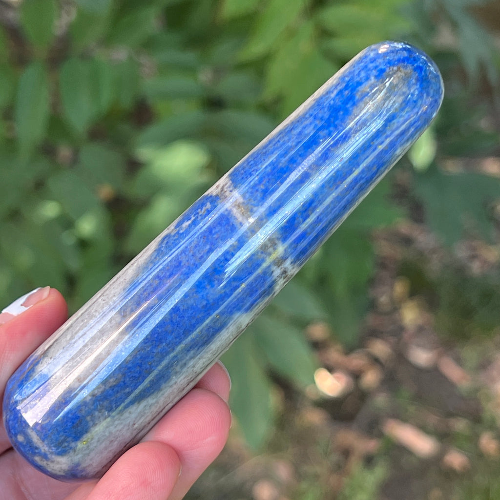 Bagheta Lapis Lazuli model 1, pietre semipretioase - druzy.ro 2 