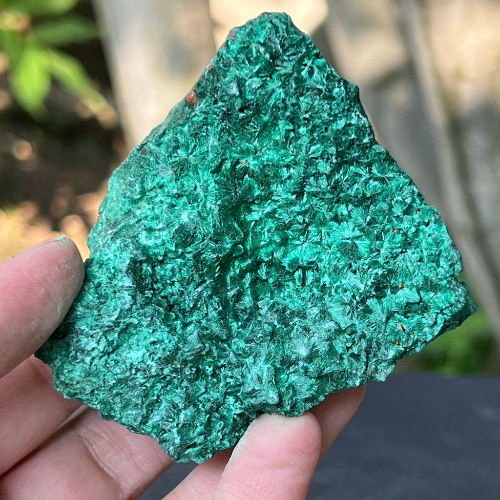 Malachit matasos piatra bruta m13, pietre semipretioase - druzy.ro 2 