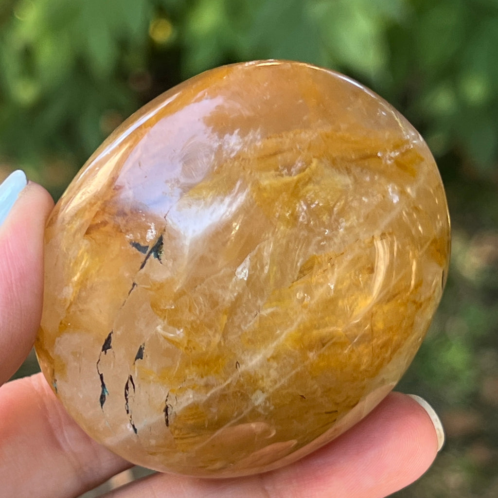 Palmstone cuart lamaie model 7, golden healer, pietre semipretioase - druzy.ro 2 