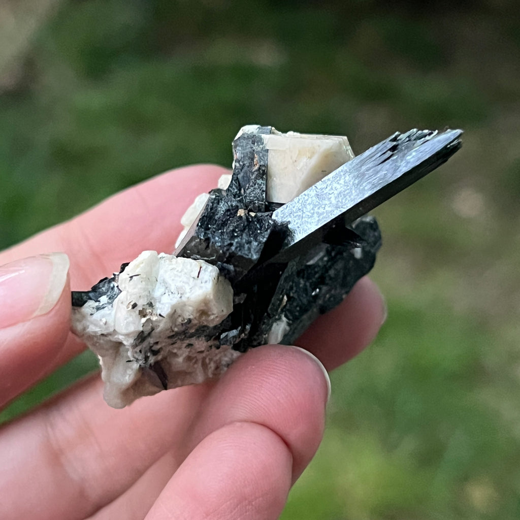 Cluster egirin mini cuart fumuriu/negru Zomba m4, pietre semipretioase - druzy.ro 3 