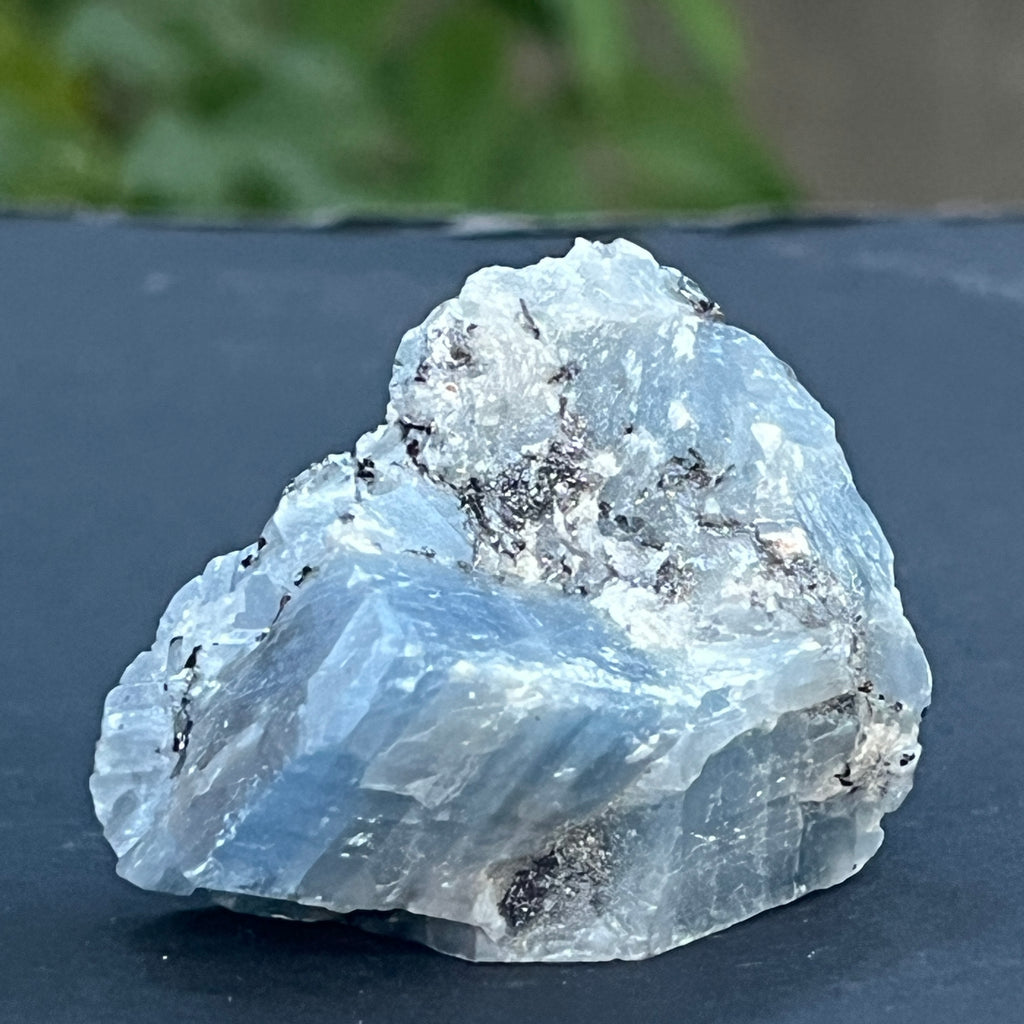 Calcit albastru piatra bruta din Namibia model 3, pietre semipretioase - druzy.ro 1 