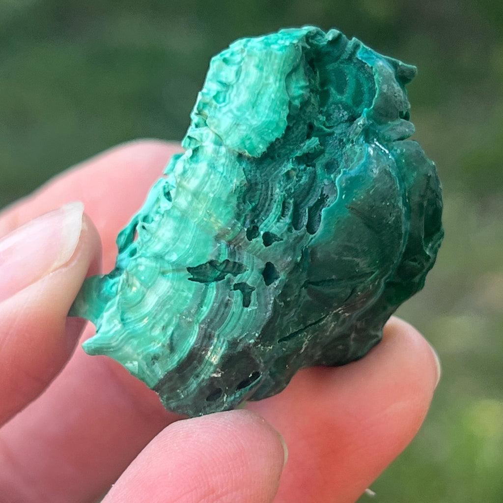 Malachit piatra bruta | Model 6, pietre semipretioase - druzy.ro 2 