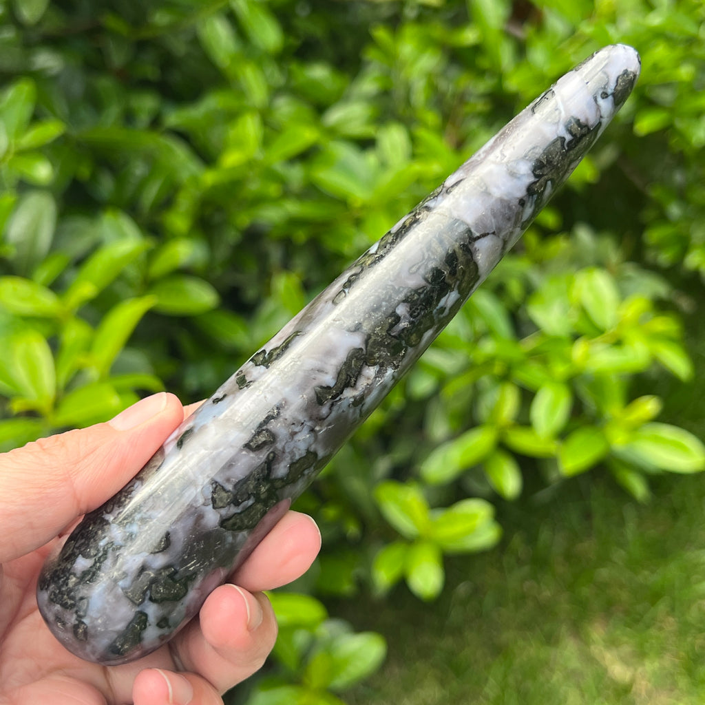 Bagheta merlinit model 4, pietre semipretioase - druzy.ro 4 