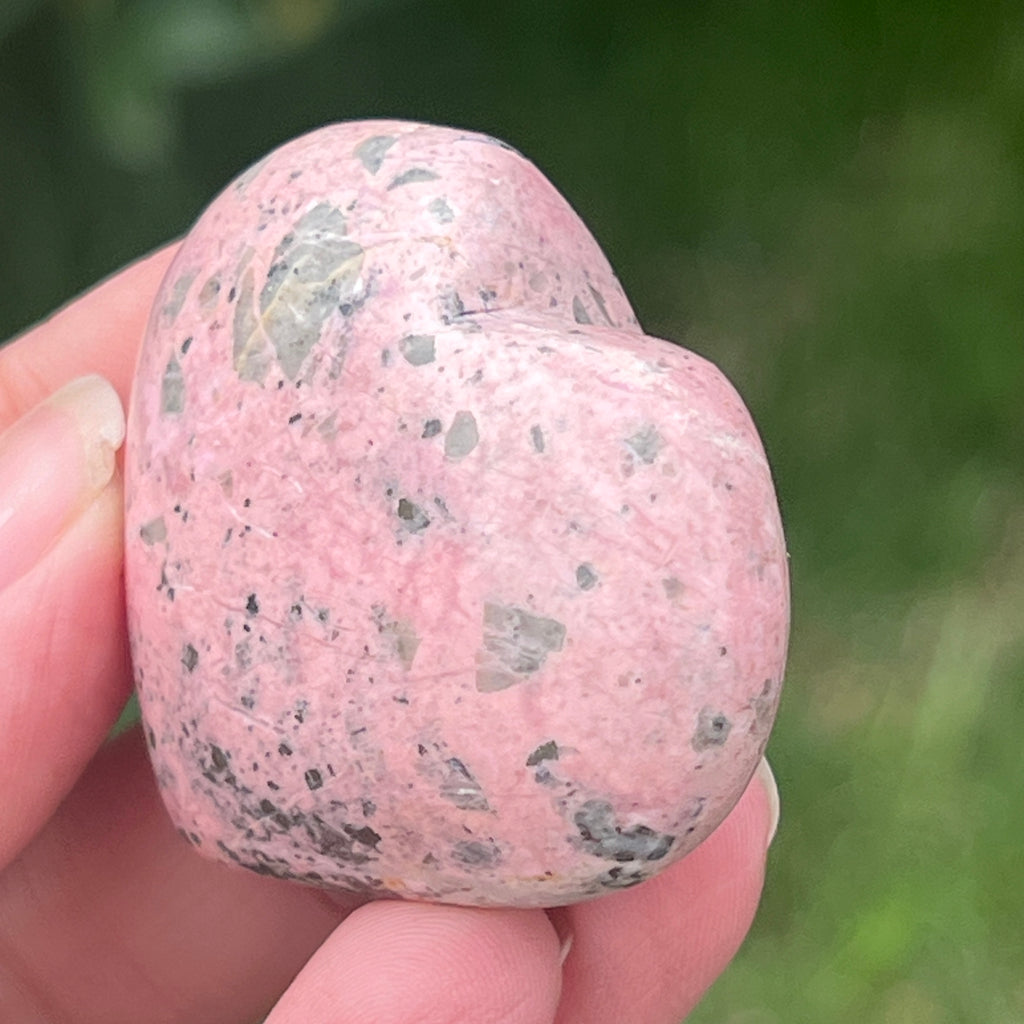 Inima rodocrozit model 4, pietre semipretioase - druzy.ro 4 
