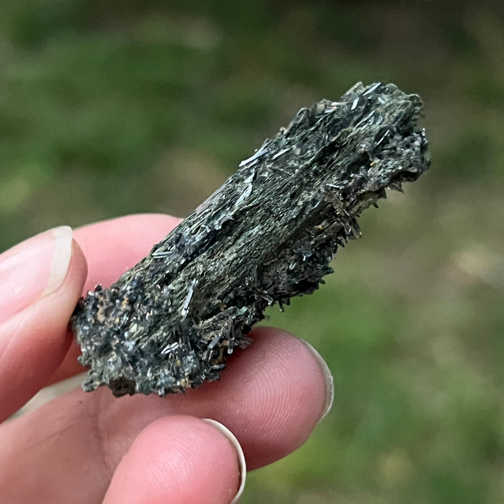 Cluster egirin mini cuart fumuriu/negru Zomba m3, pietre semipretioase - druzy.ro 5 