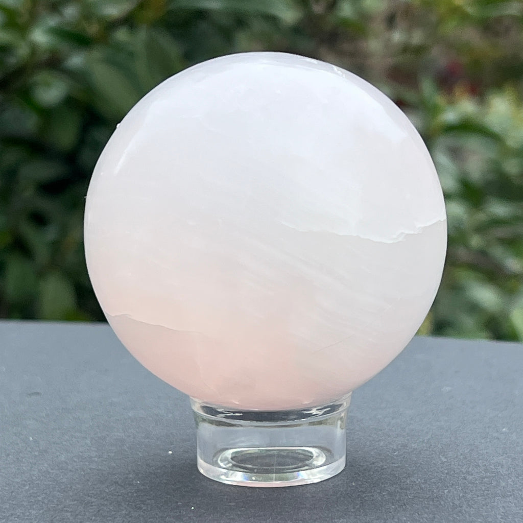 Sfera calcit Mangano din Pakistan model 2, pietre semipretioase - druzy.ro 4 