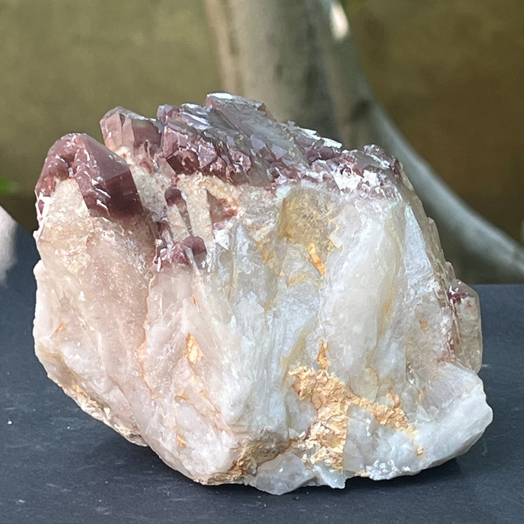 Cluster rosu hematoid din Zimbabwe model 12, pietre semipretioase - druzy.ro 5 