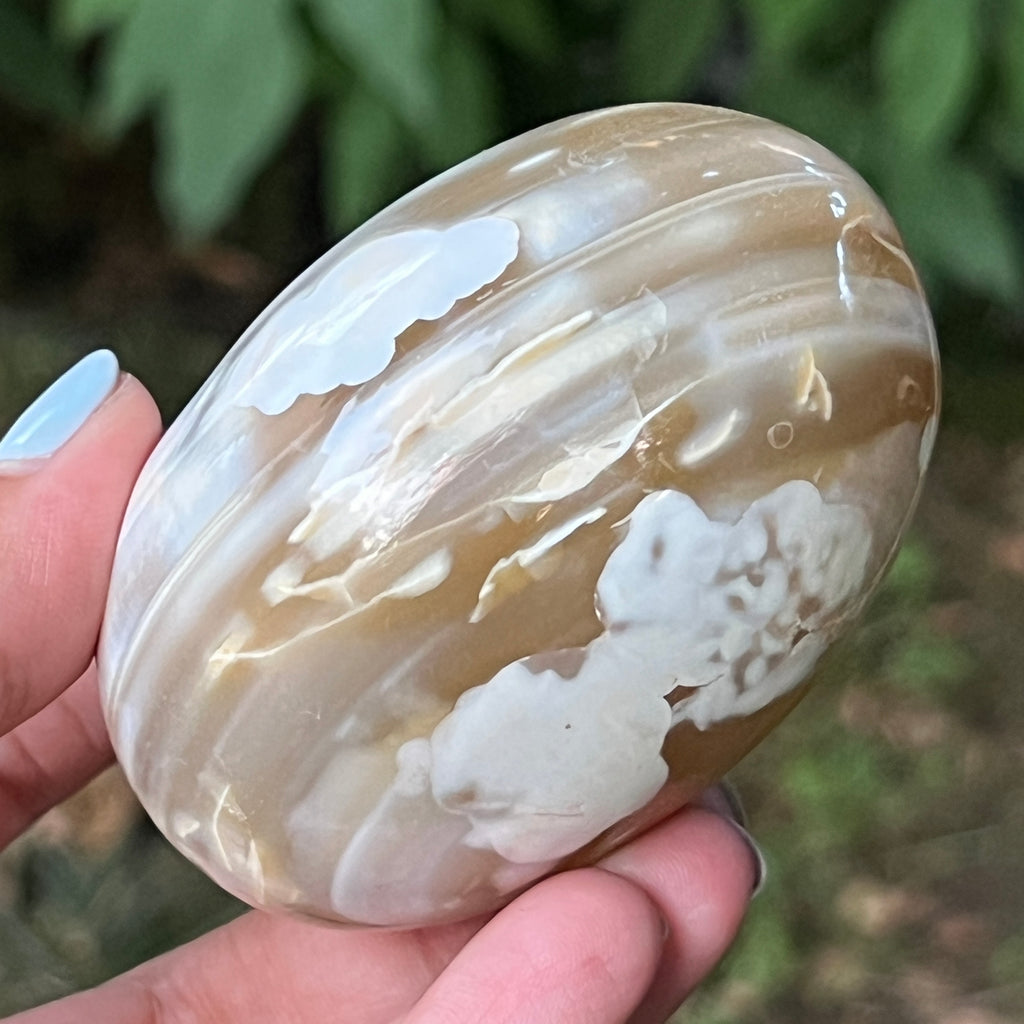 Agat Orca palmstone model 13, pietre semipretioase - druzy.ro 2 