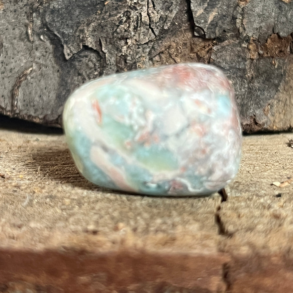 Larimar polisat model 4, pietre semipretioase - druzy.ro 2 