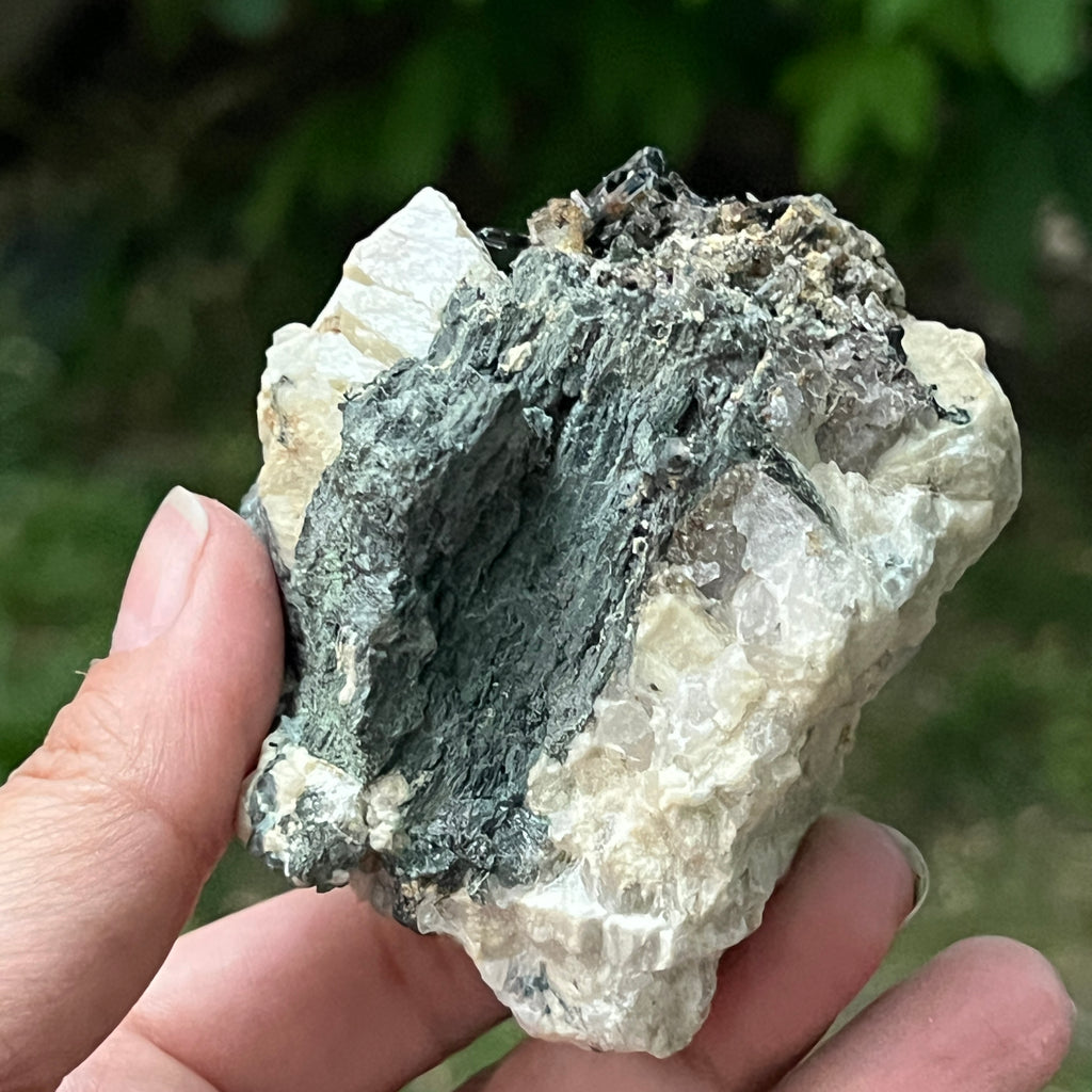 Cluster egirin cuart fumuriu/negru Zomba m24, pietre semipretioase - druzy.ro 10 