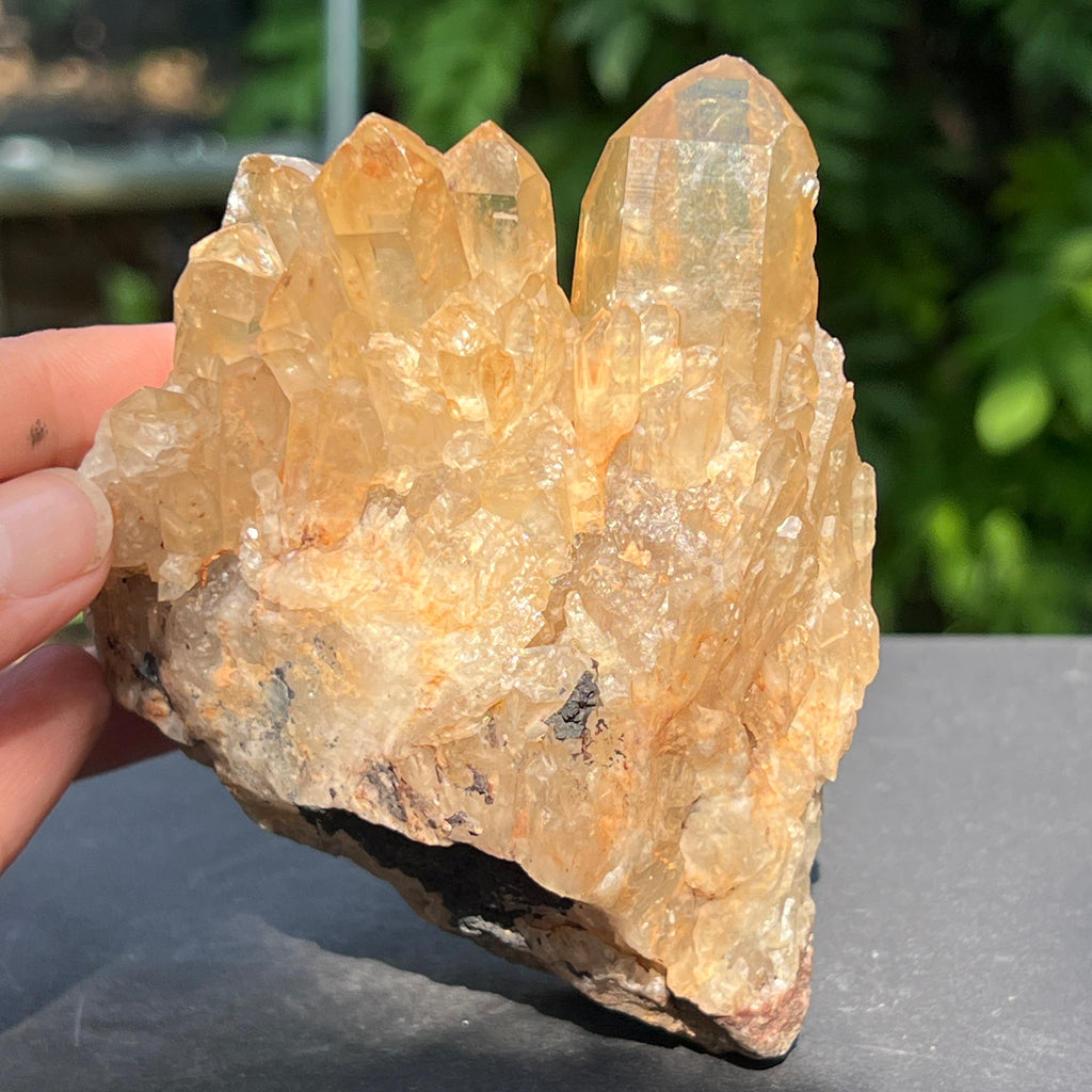 Citrin fumuriu din Congo – specimen natural, netratat | Model 2, pietre semipretioase - druzy.ro 1 