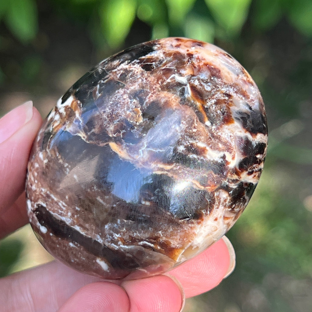 Palmstone agat negru | Model 3, pietre semipretioase - druzy.ro 1 