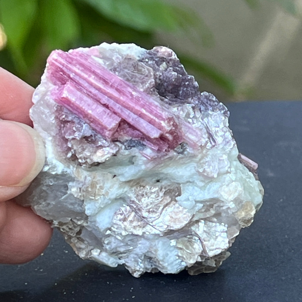 Turmalina roz bruta m18, pietre semipretioase - druzy.ro 1 